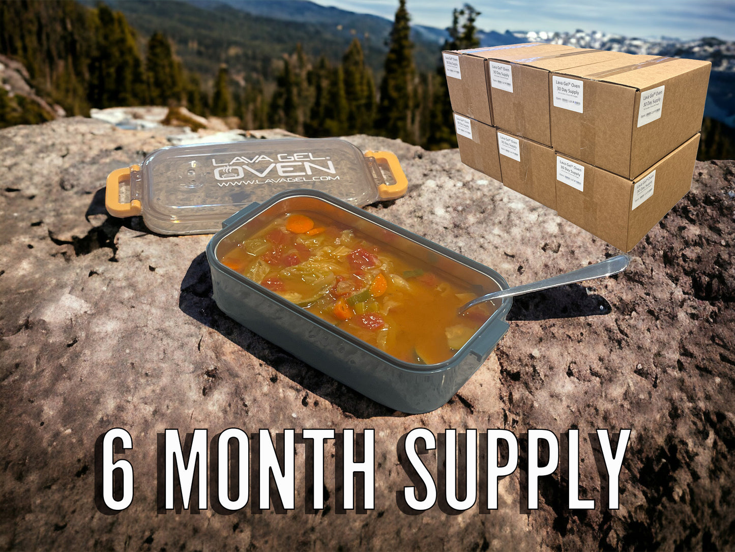6 month Supply - Flame Free Food Heaters