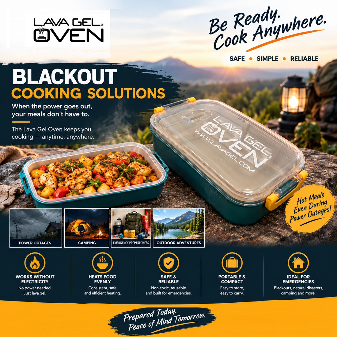 blackout cooking solutions