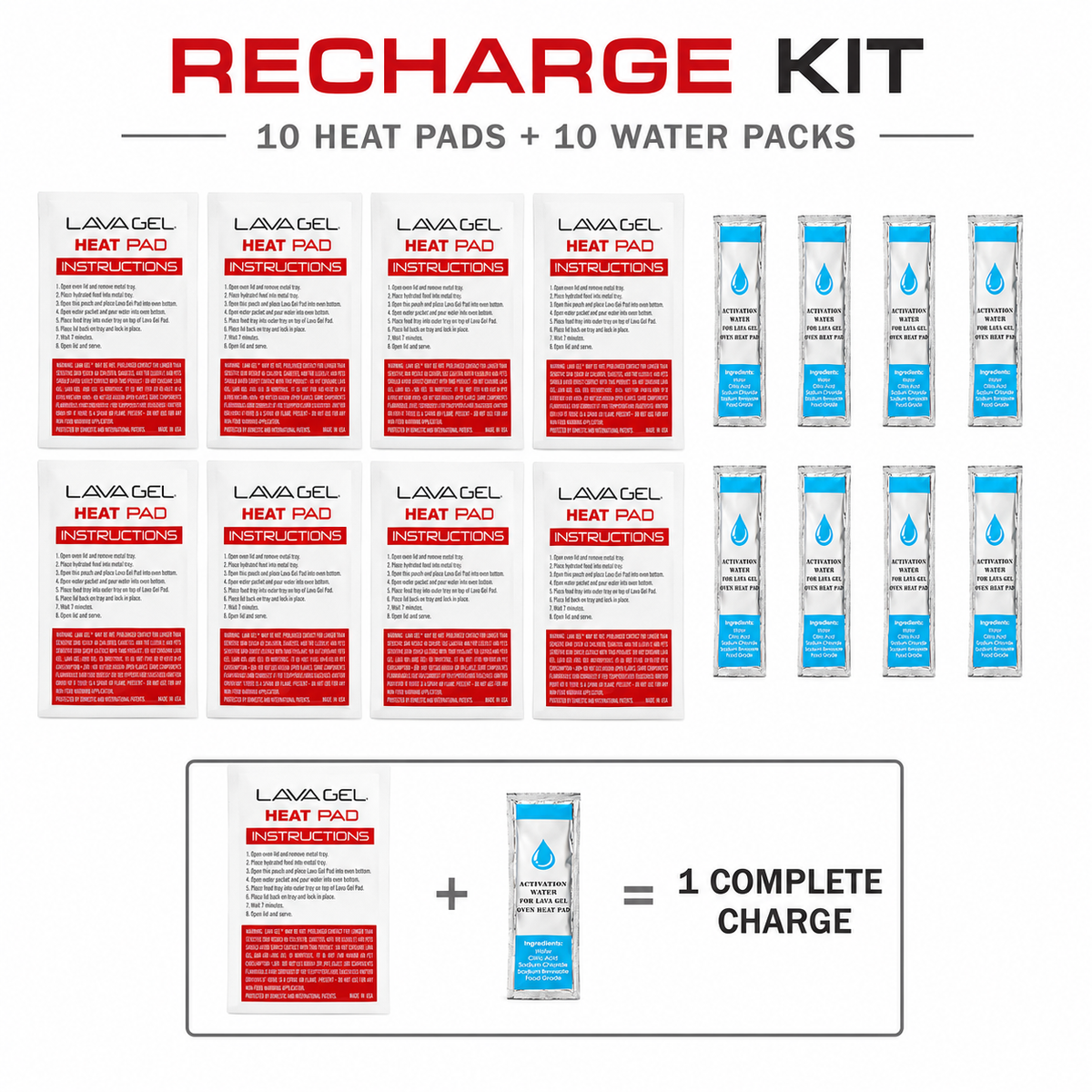 LG Oven Recharge Kit